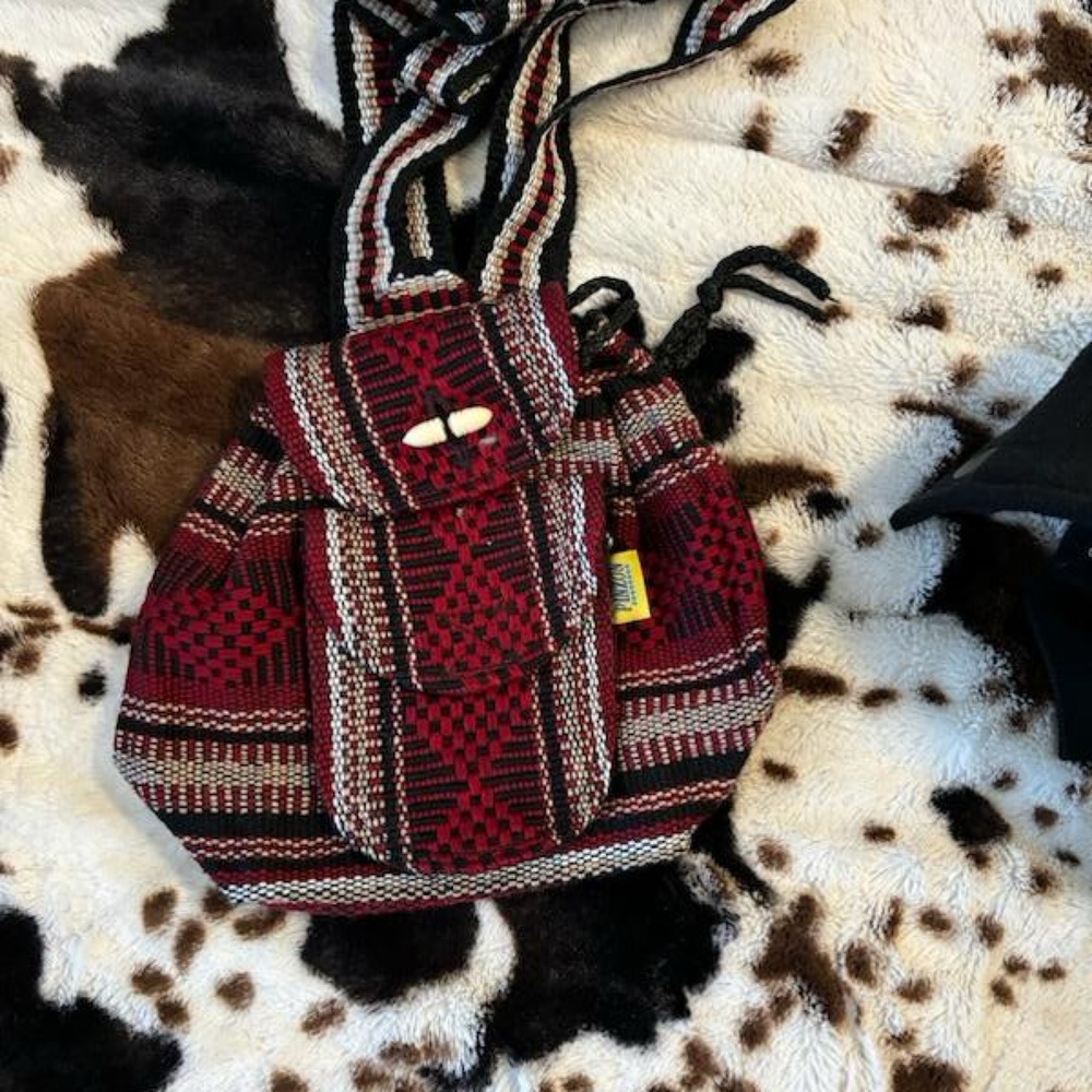 Aztec handmade bag in Mexico
